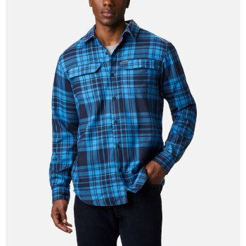 Columbia Muške Košulje - Silver Ridge 2.0 Flannel Tamnoplave | VMJL-14980